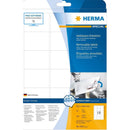 Herma Removable Labels A4 63.5mm 25pc (White)-6