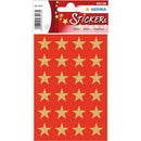Herma 5-Pointed Stars Sticker Decor (Gold)-2