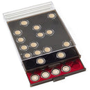 Leuchtturm 20-Spaced Capspi Coin Box (Smoke/Black)-6