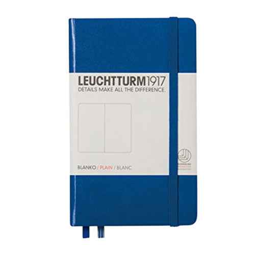 Leuchtturm Hardcover Plain Notebook A6