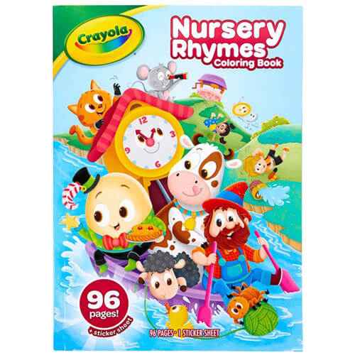 Crayola Nursery Rhymes Colouring Book