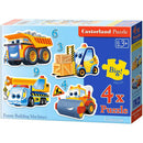 Castorland Funny Building Machines Jigsaw Puzzle-2