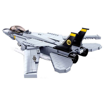 Model Bricks F14 Fighter Jet 404pcs - 0