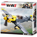 Sluban 692 WWII Messerschmitt BF-109 Bomber Plane 289pc-2