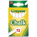 Crayola White Chalkboard Chalk 12 Sticks