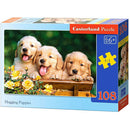 Castorland Hugging Puppies Jigsaw Puzzle 108pcs-2
