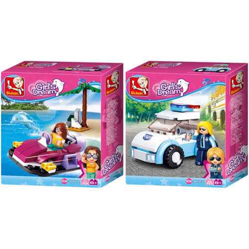 Girls Dream Kit Model Bricks (Assorted )