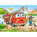 Castorland Firefighters Team Jigsaw Puzzle 35pcs