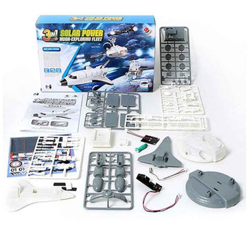 Solar Power Moon Exploring Fleet Model Kit