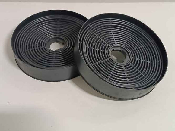 Filtre à charbon actif (x2) compatible avec différentes hottes de cuisine de Respecta, B