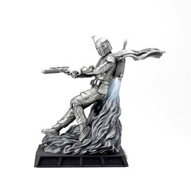 Royal Selangor Boba Fett Battle Ready Pewter Figurine - 0