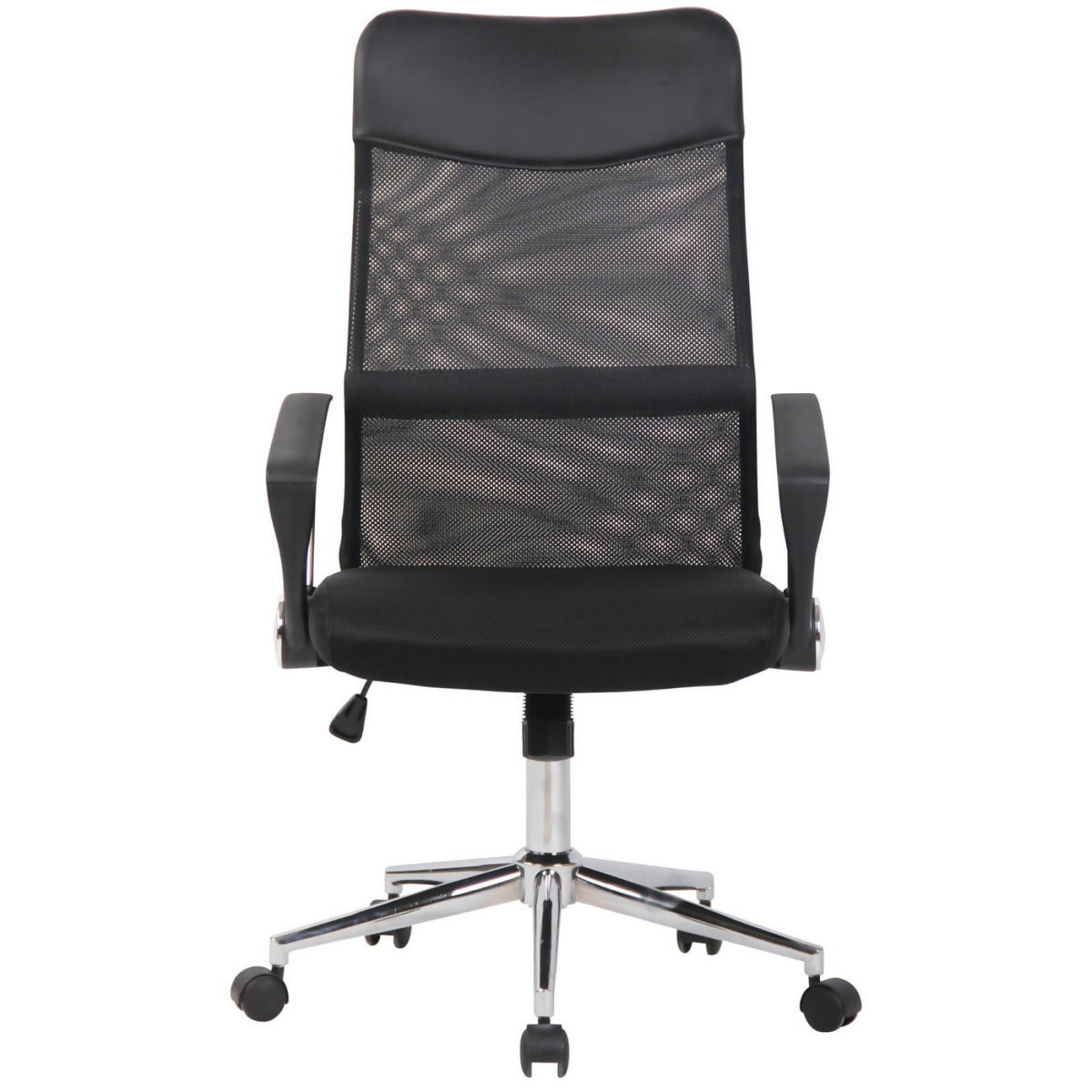 Korba office chair - Black fabric  - 0