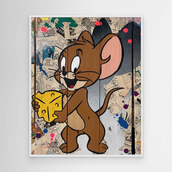 Jerry impression sur toile de l'œuvre originale
