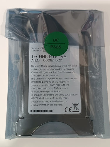 Ecost Customer Return TechniSat TechniCrypt VA 0008/4520 Viaccess Decryption Module