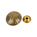 Bouton de meuble ALADIN, Finition métal doré
