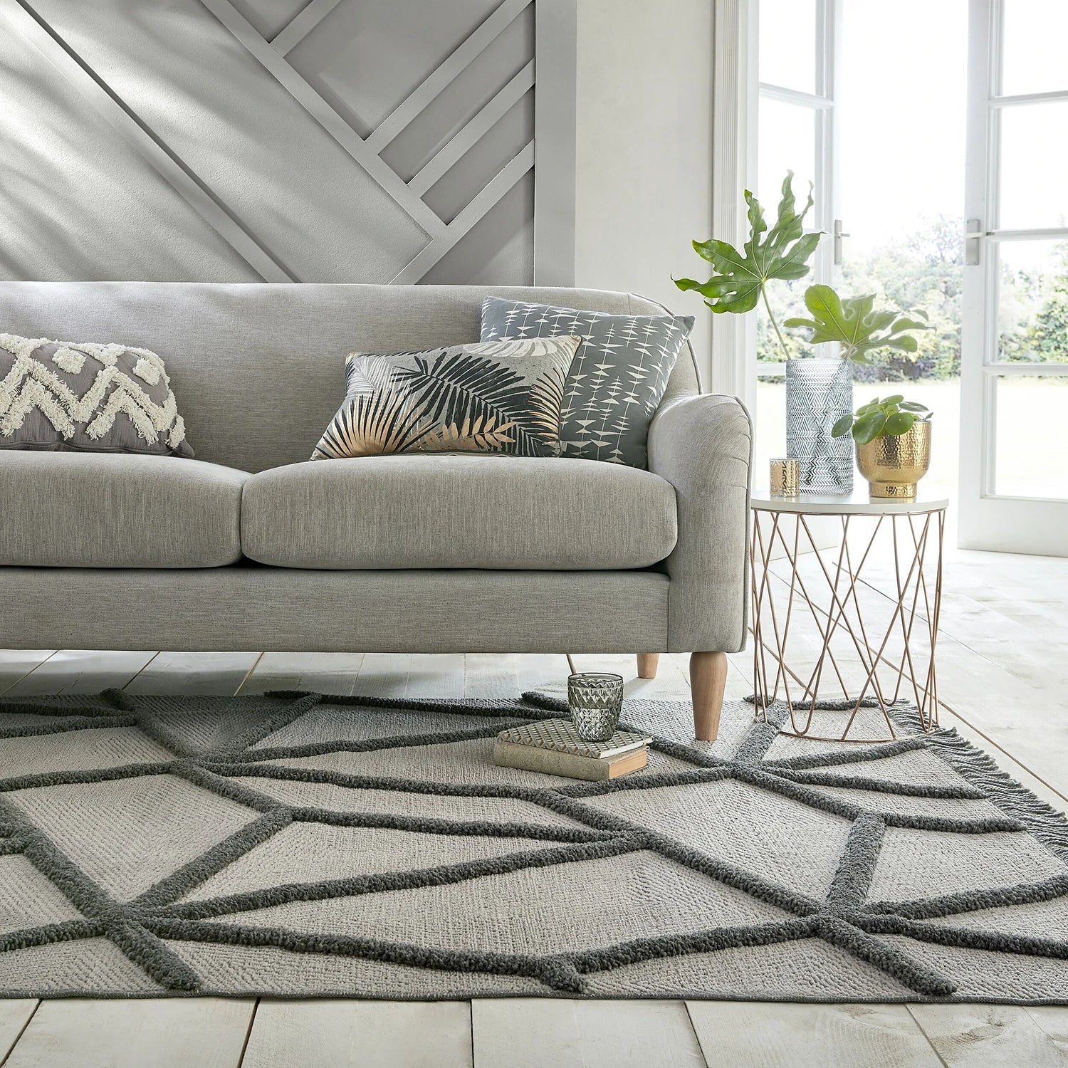 Tapis de salon design zef