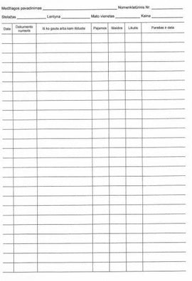 Livre de comptabilité d'entrepôt a4 36 0720-088