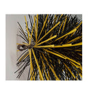 FireUp 30cm Poly/Steel Strap Pro Black Flue Brush (12" Dia.)-2