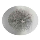 FireUp Mini 10cm Galvanised Crimp Pull Thru Brush (6" Dia.)