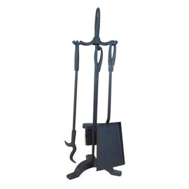 FireUp 3pc Fire Tool Set w/ Stand (21x60cm)