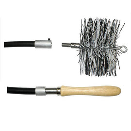 FireUp Flexi Flue Brush Kit (6" x 18") - 0