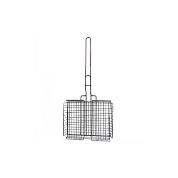 Outdoor Magic Adjustable Grill Basket with Non Stick Coating