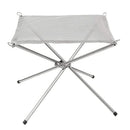 Stainless Steel Folding Firepit-1