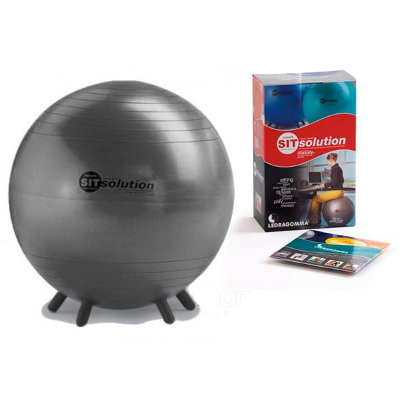 Sėdėjimo kamuolys Original PEZZI Sitsolution MAXAFE 65 cm Black