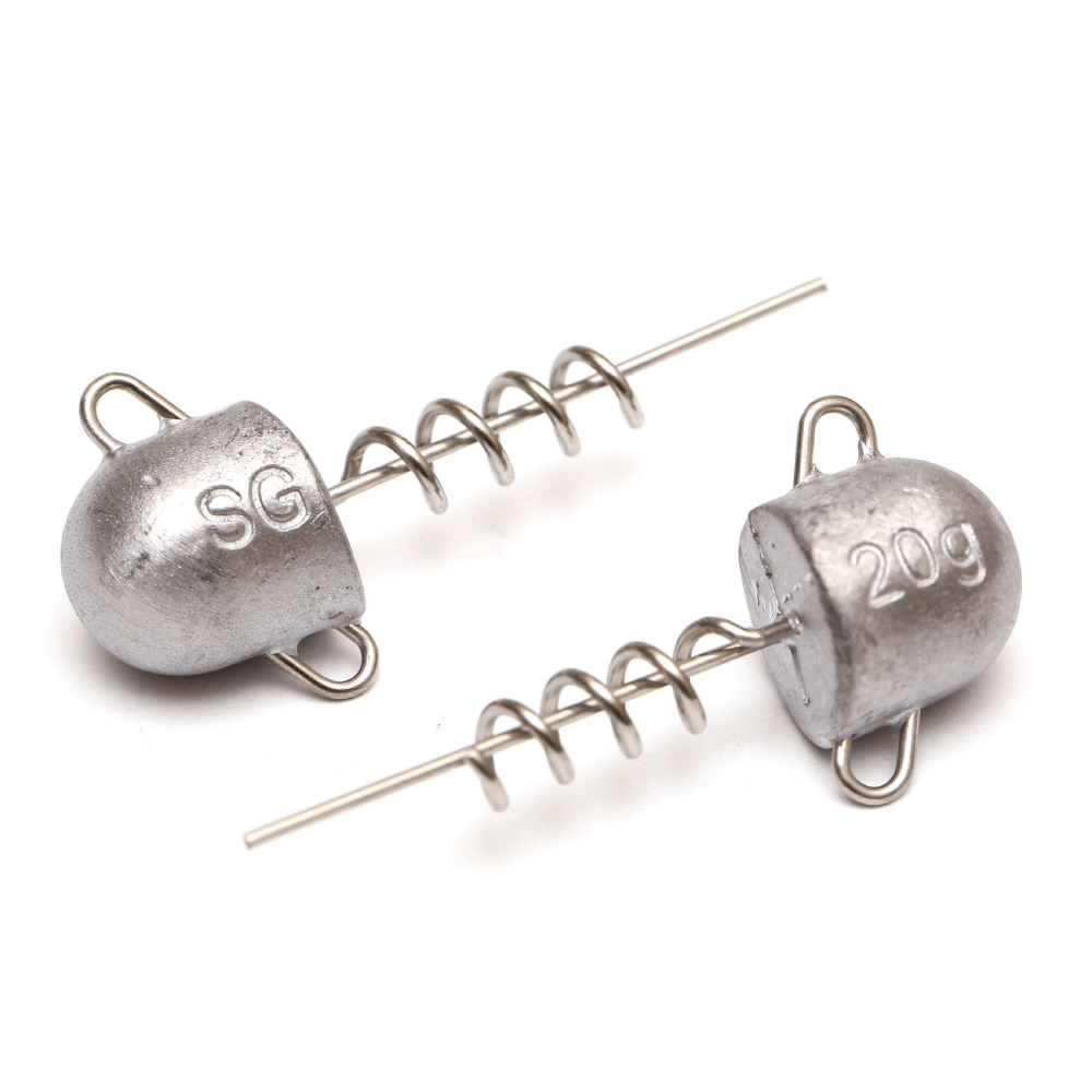 Têtes de tire-bouchon Jigo Galva SG 30 g. 2 pièces
