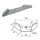 Staffe Angolari per Letto Larghezza 300mm (4 pezzi)-2