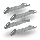Staffe Angolari per Letto Larghezza 300mm (4 pezzi)