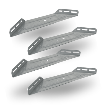 Staffe Angolari per Letto Larghezza 300mm (4 pezzi)