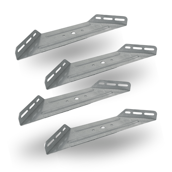 Staffe Angolari per Letto Larghezza 300mm (4 pezzi)