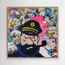 Capitaine face reproduction officielle sur toile de l'œuvre