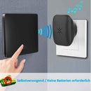 Kit sonnette sans fil et sans pile écologique – SonnEco 12 – Noir