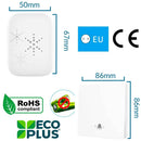 Kit sonnette sans fil et sans pile écologique – SonnEco 11 - Blanc