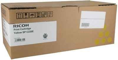 Ricoh SP C220E (407643) (406106) (406055) Toner Cartridge, Yellow