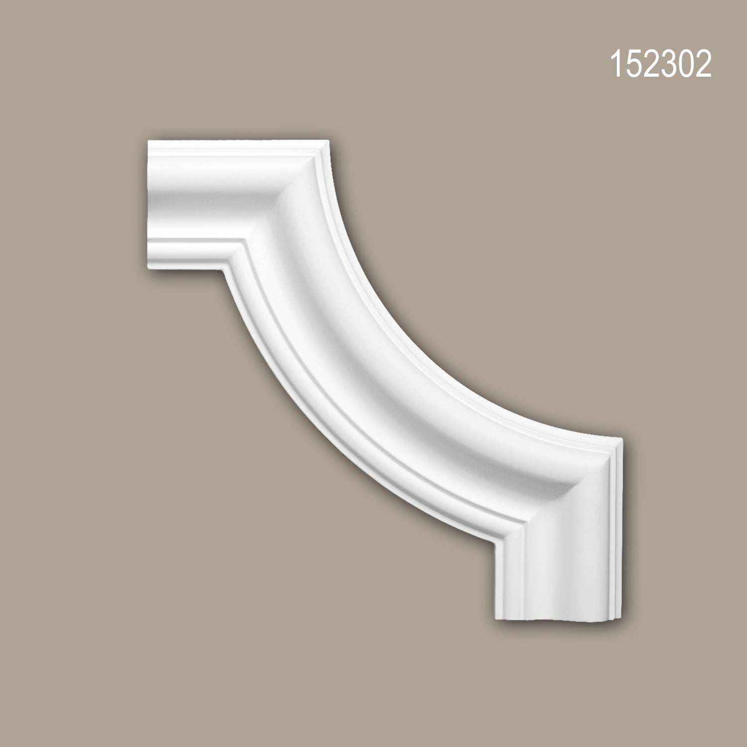 Élément de coin 152302 Profhome Élement décorative style Néo-Classicisme blanc