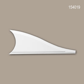 Élément décoratif 154019 Profhome Encadrement de porte style Néo-Classicisme blanc - 0