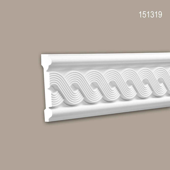 Cimaise 151319 Profhome Moulure décorative style Néo-Classicisme blanc 2 m