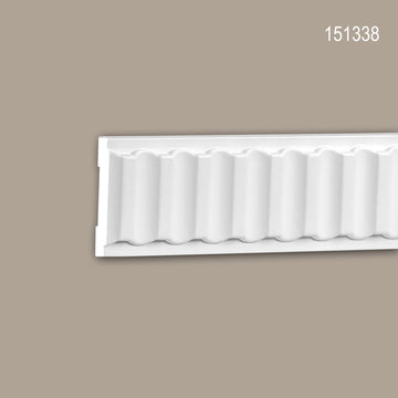 Cimaise 151338 Profhome Moulure décorative style Néo-Classicisme blanc 2 m - 0