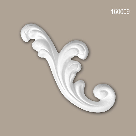 Élément décoratif 160009 Profhome style Rococo-Baroque blanc