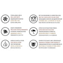 Pied de demi-colonne Profhome 417302 Moulure de façade Colonne Élément de façade style corinthien blanc