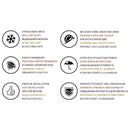 Rosace 156019 Profhome Élement décorative Élement pour plafond style Néo-Classicisme blanc Ø 51 cm