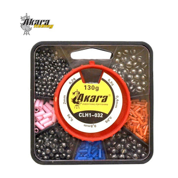 Švininių svarelių rinkinys AKARA CLH1-32 su kembrikais