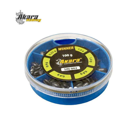 Švininių svarelių rinkinys Akara Winner