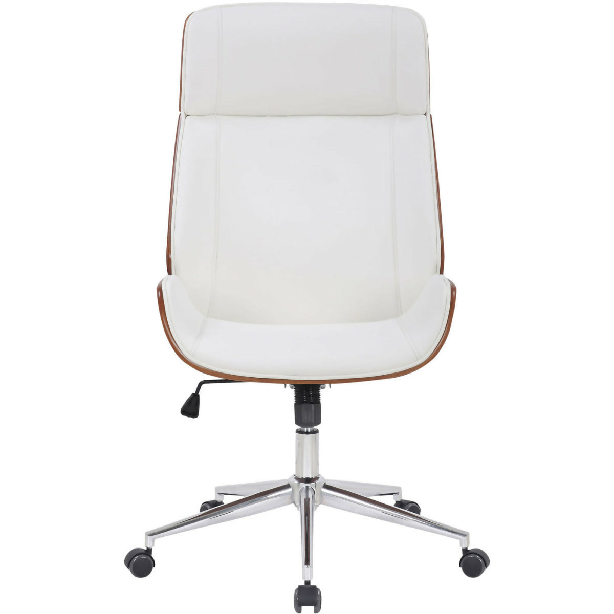 Varel office armchair - Walnut - white