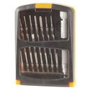 22 Piece Long Bit Screwdriver Set w/ Case-2