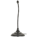Black PC Desktop Microphone (3.5mm Plug)-2