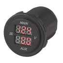 Dual Battery LED Voltmeter-1